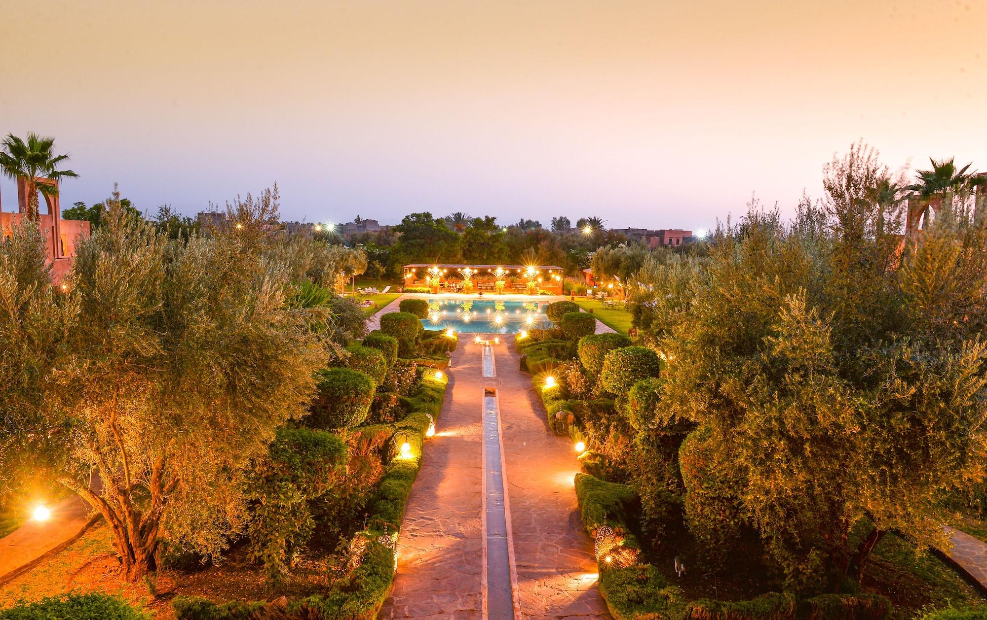 Les Jardins De Zyriab Bed & Breakfast Aït Hamid Exterior foto