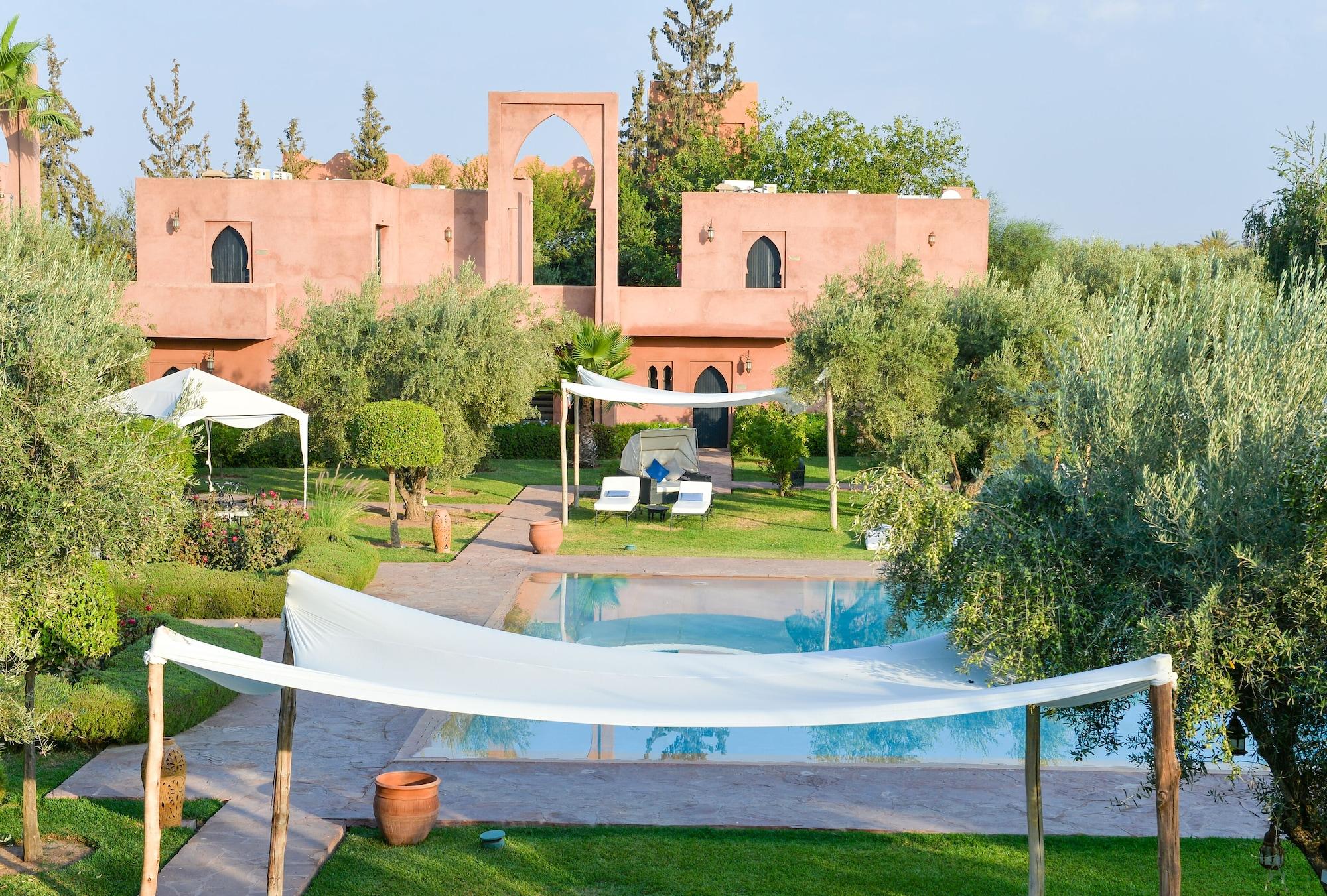 Les Jardins De Zyriab Bed & Breakfast Aït Hamid Exterior foto