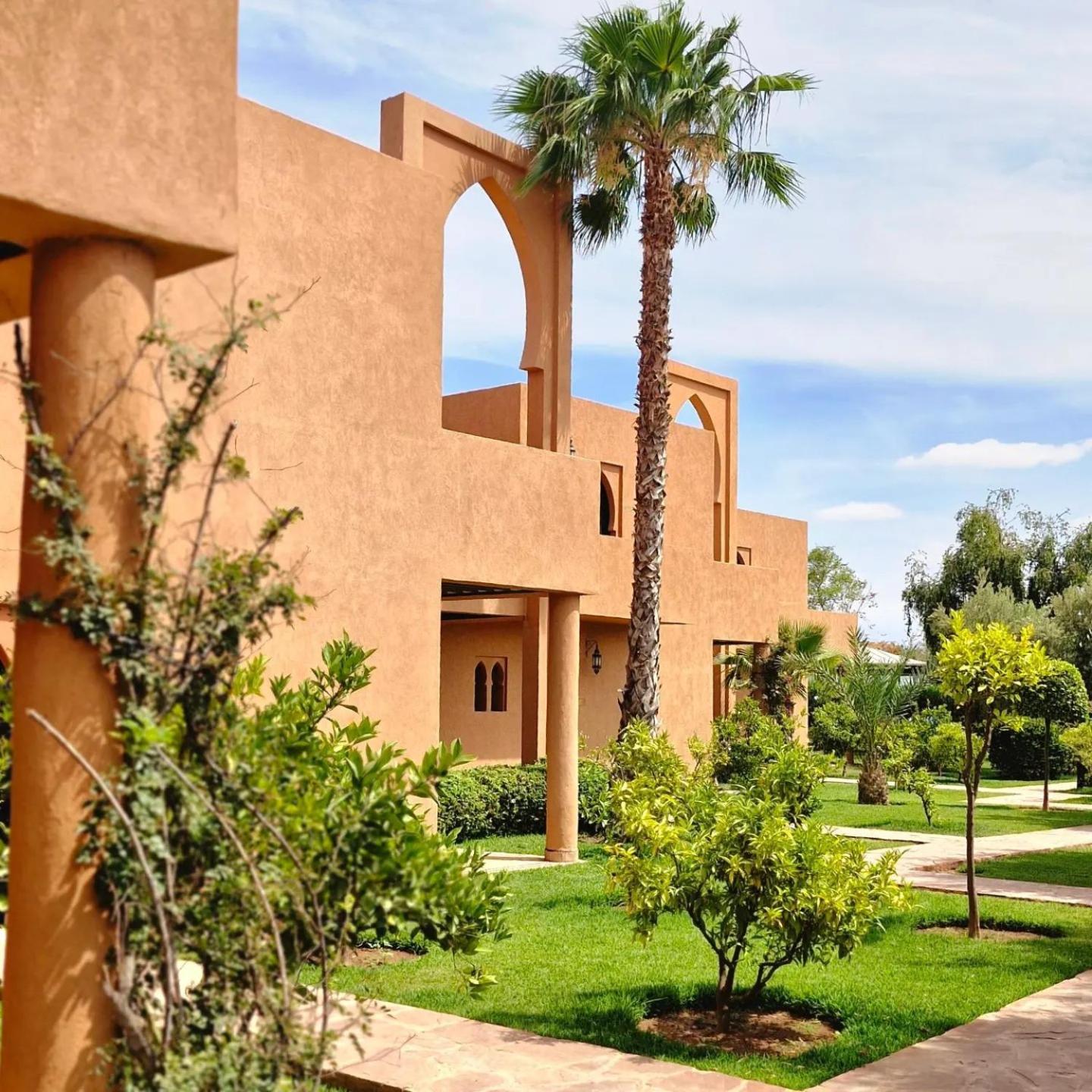 Les Jardins De Zyriab Bed & Breakfast Aït Hamid Exterior foto